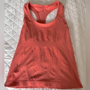Athleta Momentum Seamless Tank, Size XS, Orange